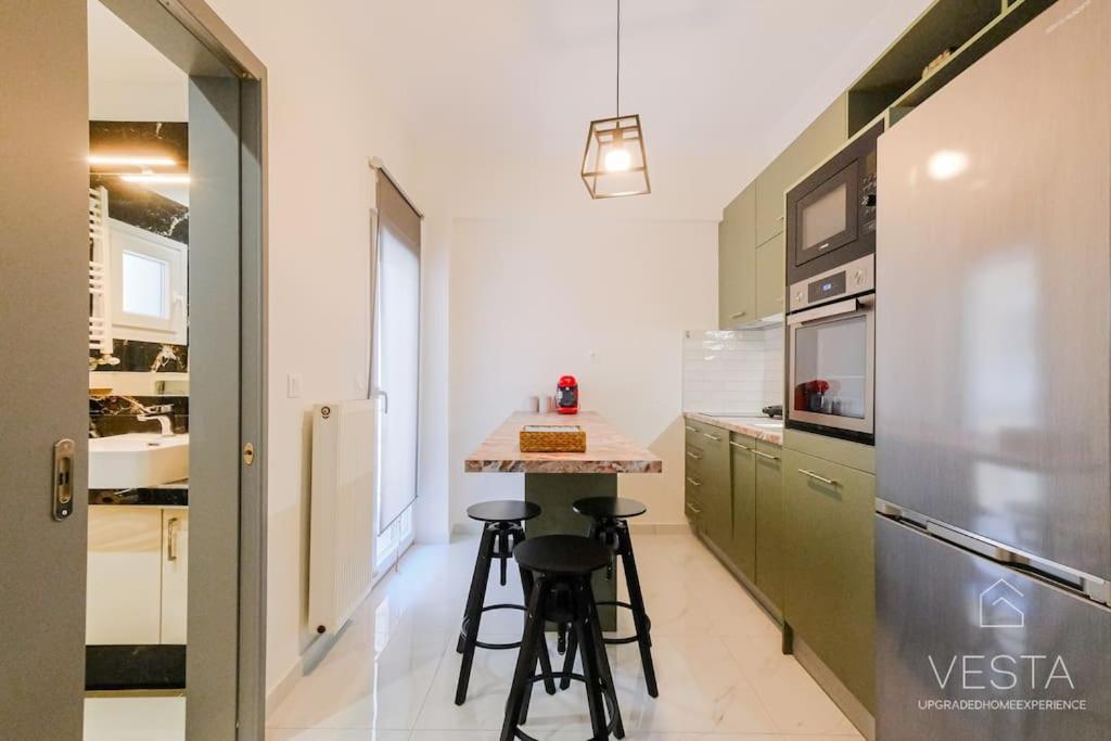Theofilos Urban Apartment, Close To City Center Thessaloniki Buitenkant foto